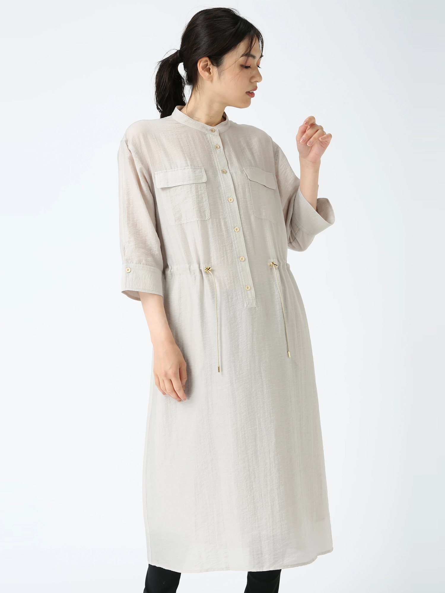 シアーライト ドレス ワンピース ｜ PINORE（ピノーレ）｜.K online  