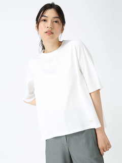 PINORE(ピノーレ) |ファインスムース Tシャツ カットソー 日本製