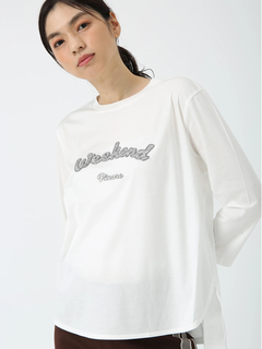 PINORE(ピノーレ) |サガラロゴ ロンT Tシャツ カットソー 日本製 PINORE WEEKEND