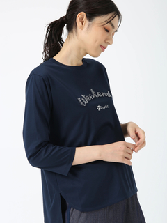 PINORE(ピノーレ) |サガラロゴ ロンT Tシャツ カットソー 日本製 PINORE WEEKEND