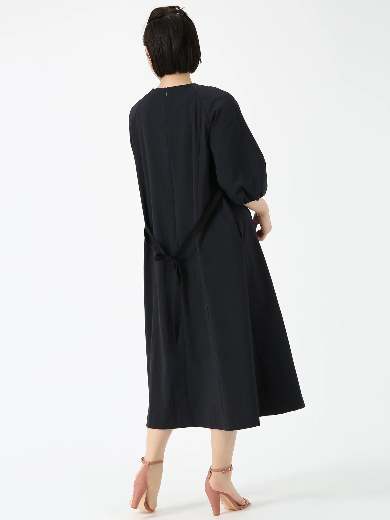 SALE 7/31(木)で終了】 レリーフ ギンガム ワンピース ドレス