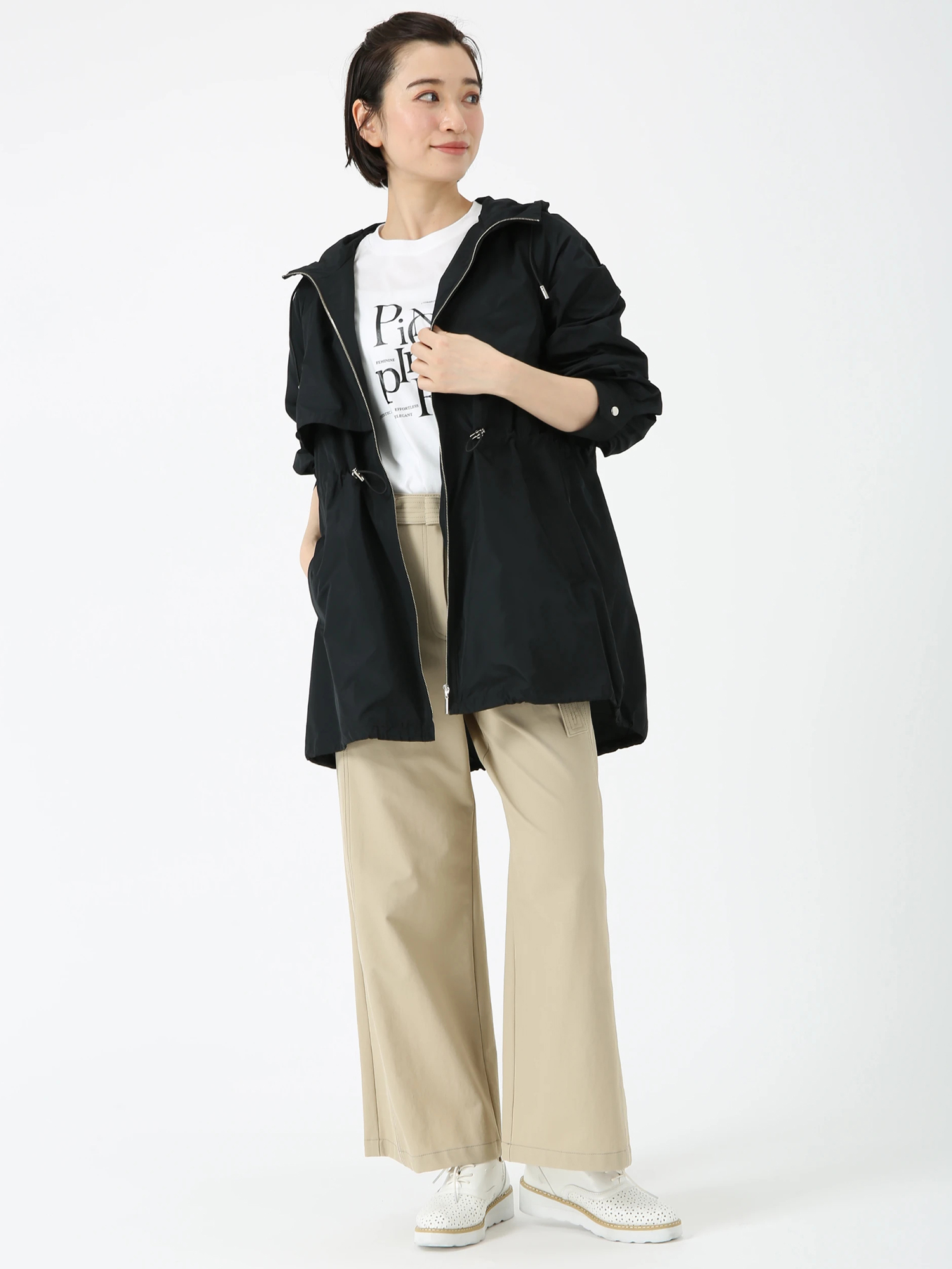 ぴにょきおプロダクション　くりえみ　Pinuokio Tシャツ M ffcojokaaki_9.jpg