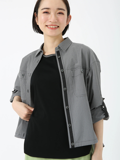 PINORE(ピノーレ) |【日本製】クリスタル カットソー ジレ ノースリーブ インナー