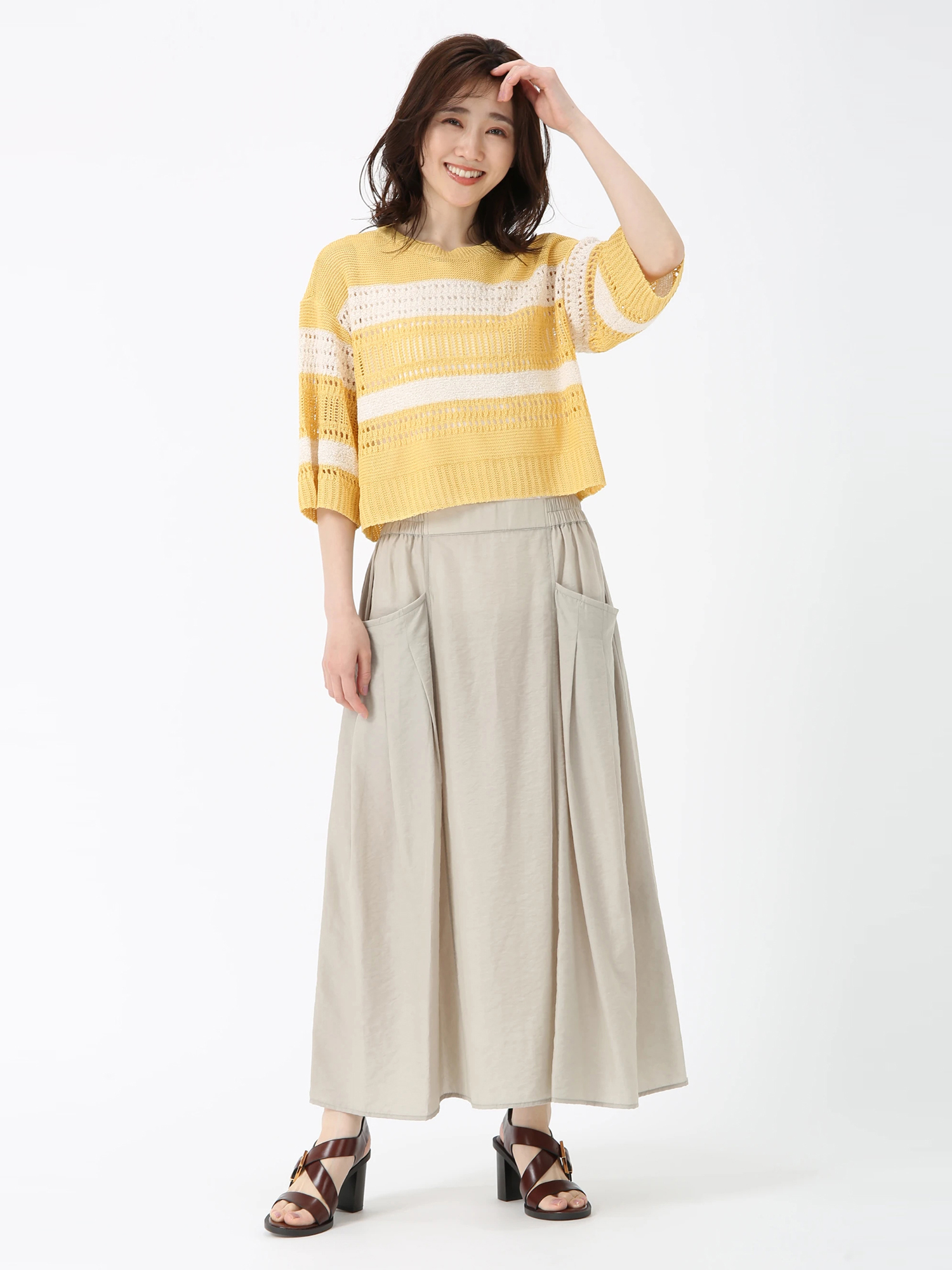 新品　PINORE ピノーレ　ロングスカート PINORE(ピノーレ)｜スカート アイテム一覧｜.K online（ドット