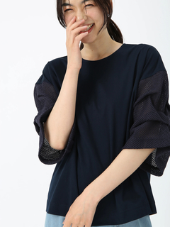 PINORE(ピノーレ) |【日本製】ラッセル コンビ Tシャツ カットソー