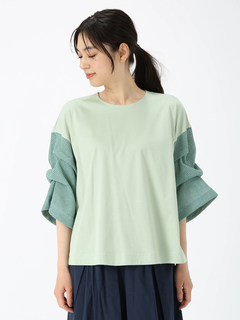 PINORE(ピノーレ) |【日本製】ラッセル コンビ Tシャツ カットソー