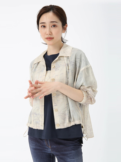 PINORE(ピノーレ) |コンステレーション プリント 星座 ブラウス シャツ PINORE WEEKEND