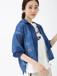 PINORE(ピノーレ) |コンステレーション プリント 星座 ブラウス シャツ PINORE WEEKEND