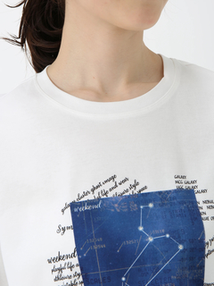 PINORE(ピノーレ) |コンステレーション カット 星座 Tシャツ プリントT PINORE WEEKEND