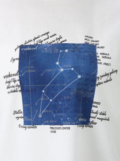 PINORE(ピノーレ) |コンステレーション カット 星座 Tシャツ プリントT PINORE WEEKEND