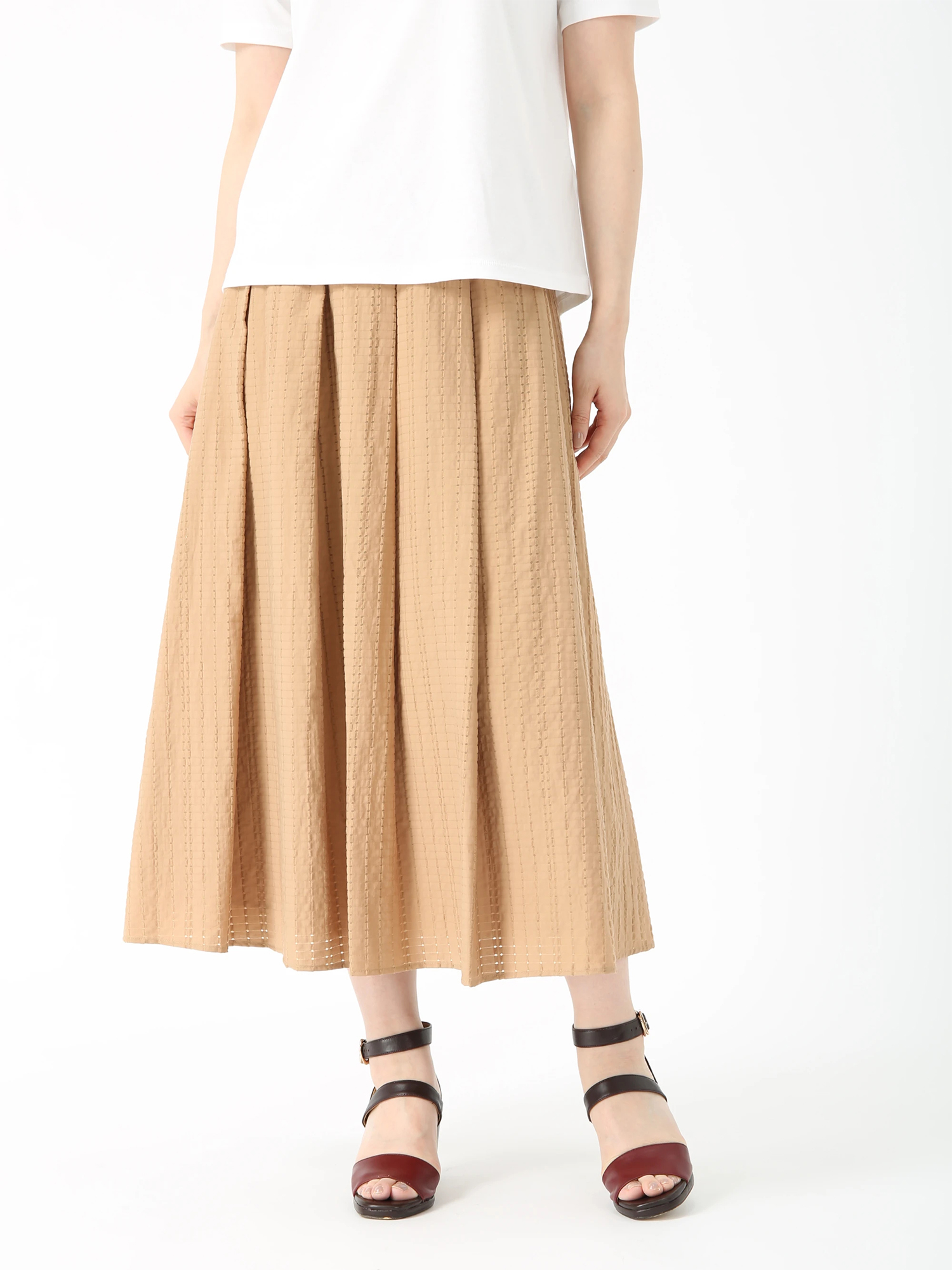 ʚ PINORE チェックスカートɞ