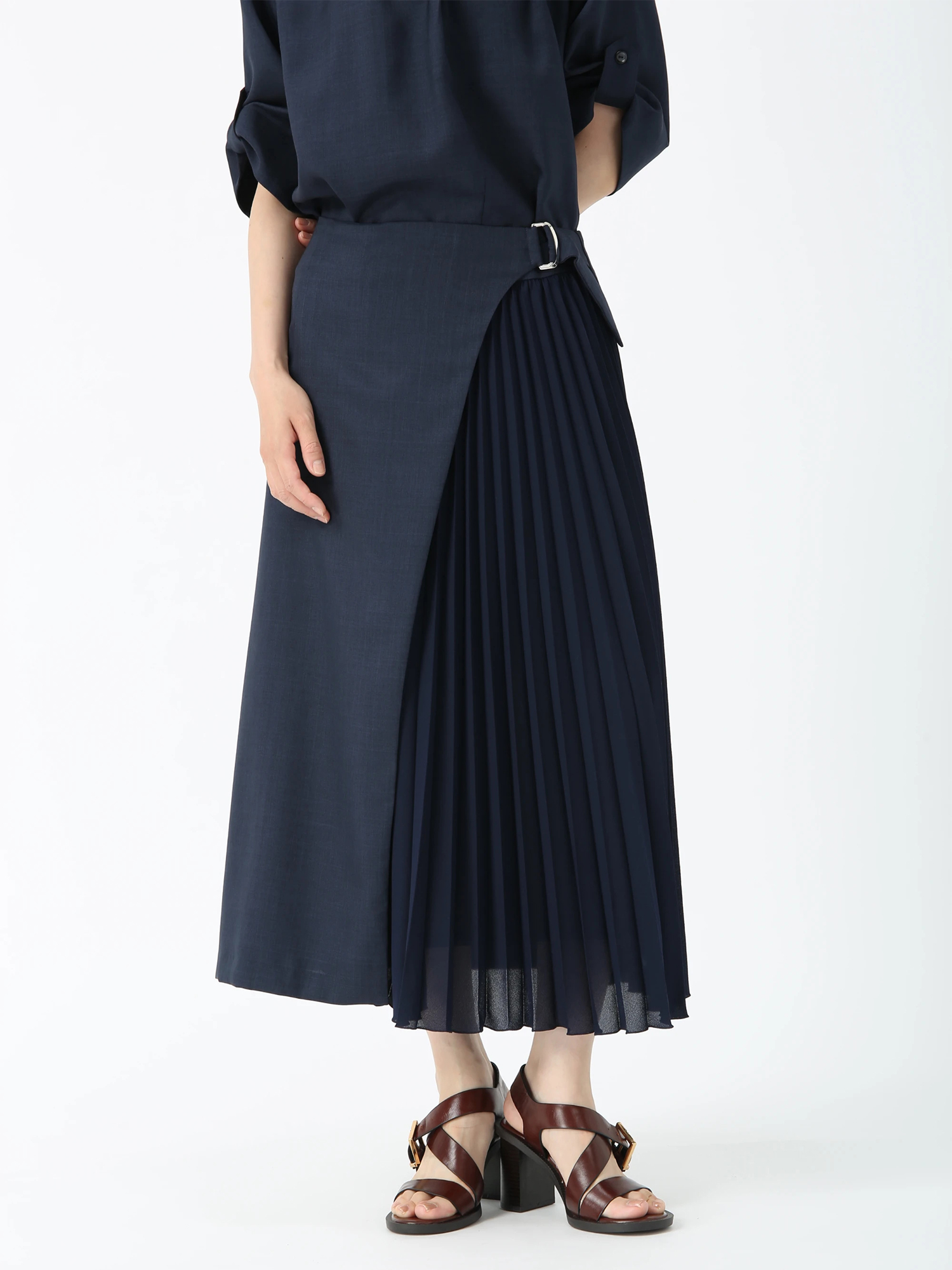 ミキシングクロス スカート ｜ PINORE（ピノーレ）｜.K online（ドット