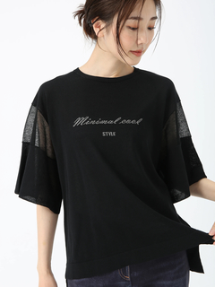 PINORE(ピノーレ) |カシリー ニットT Tシャツ