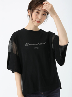 PINORE(ピノーレ) |カシリー ニットT Tシャツ