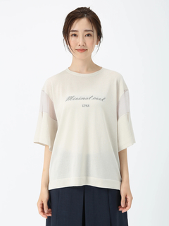 PINORE(ピノーレ) |カシリー ニットT Tシャツ