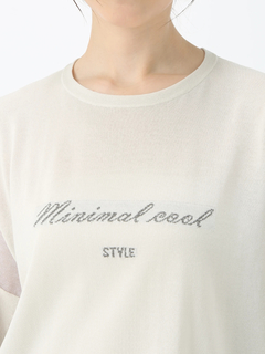PINORE(ピノーレ) |カシリー ニットT Tシャツ
