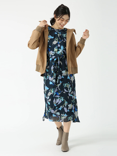 PINORE(ピノーレ) |キカアートプリント ワンピース ドレス