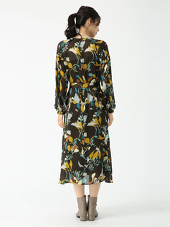PINORE(ピノーレ) |キカアートプリント ワンピース ドレス