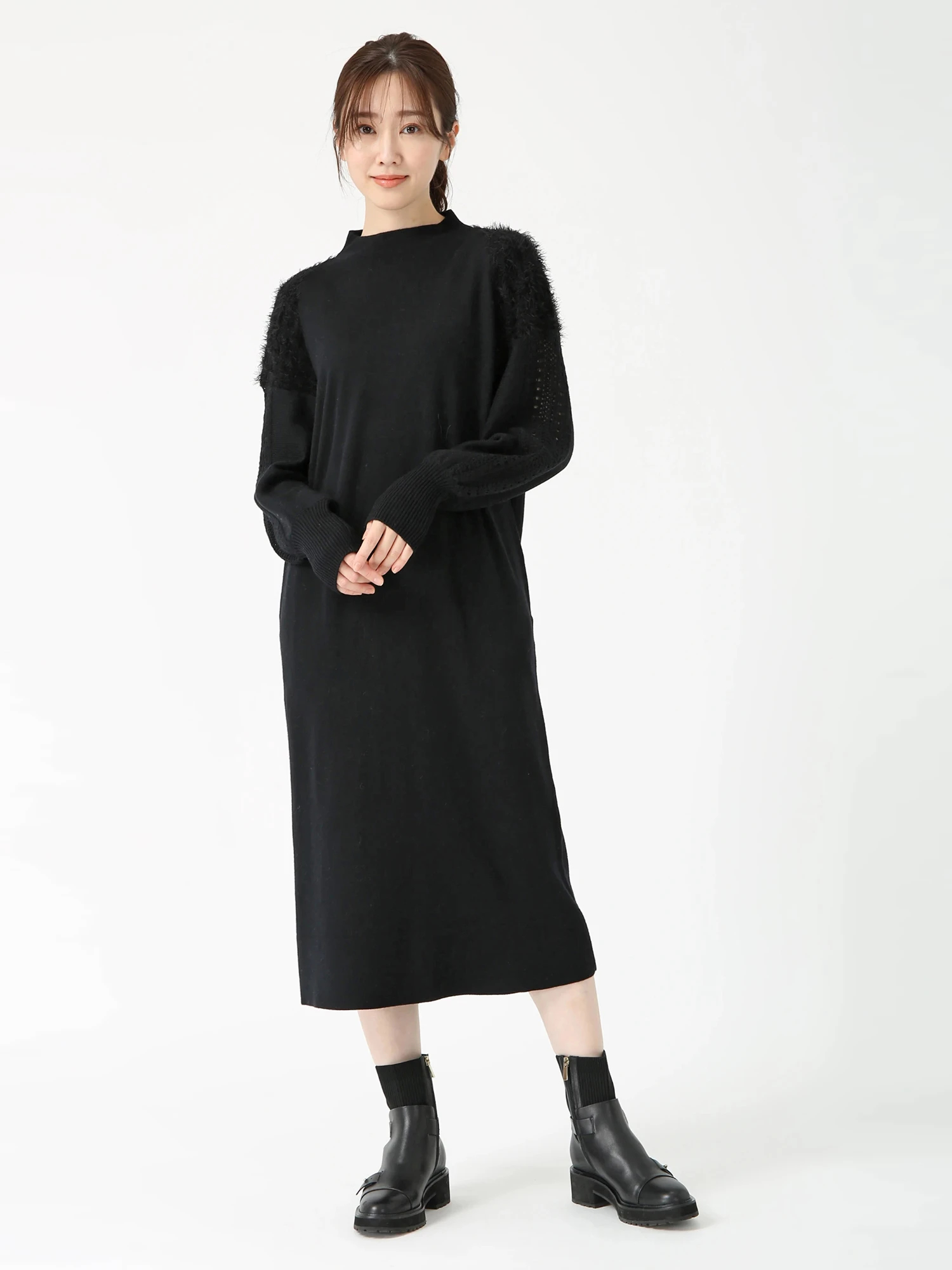 オアーノ　ニットワンピース オーラニット ワンピース ｜ PINORE（ピノーレ）｜.K online（ドット