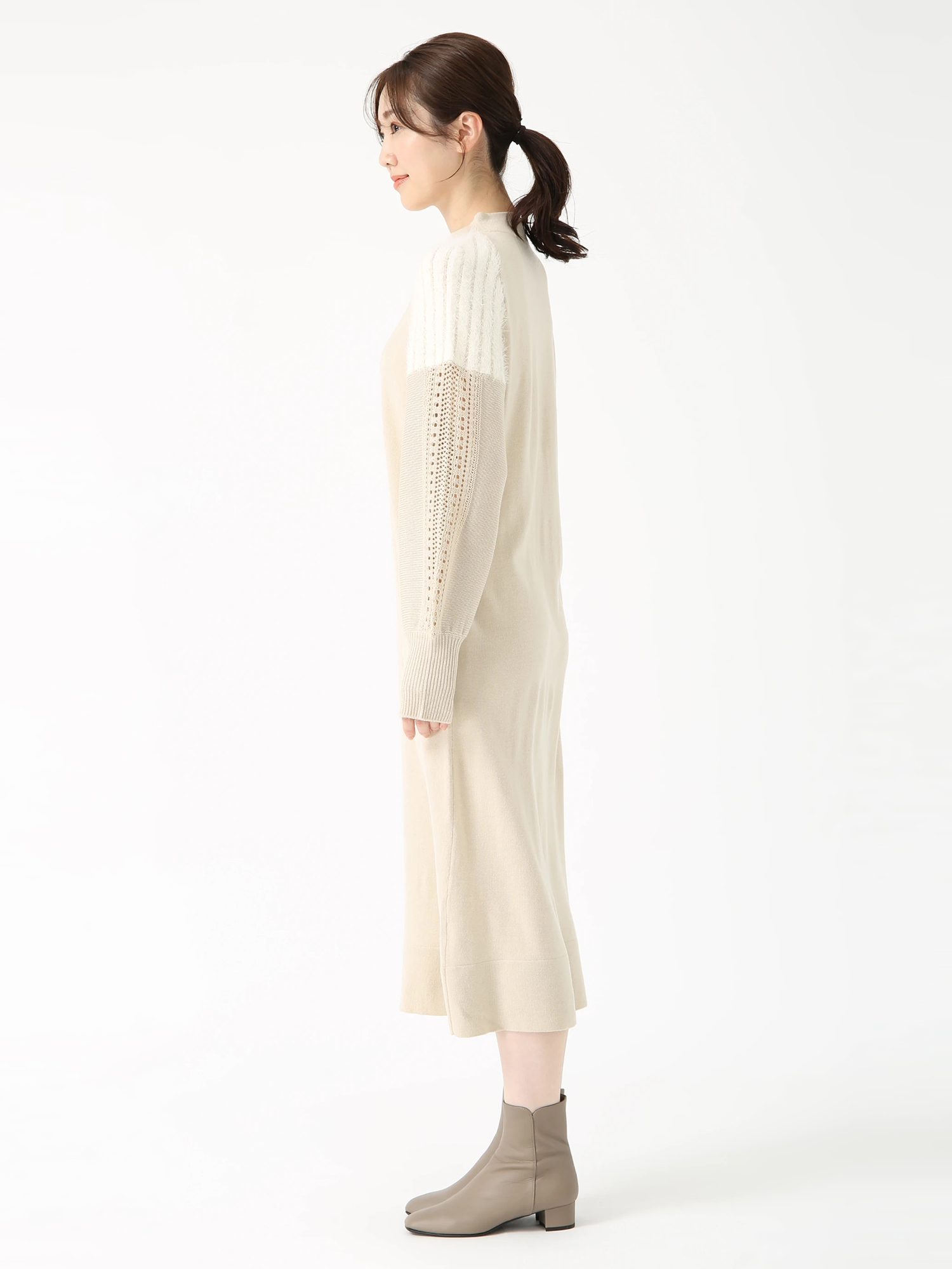 りぃ様ご予約品　　　　未使用☆タグ付き☆PINORE ピノーレ☆レース長袖ニット ショルダーレースニット | ニット | NOELA OFFICIAL WEB STORE