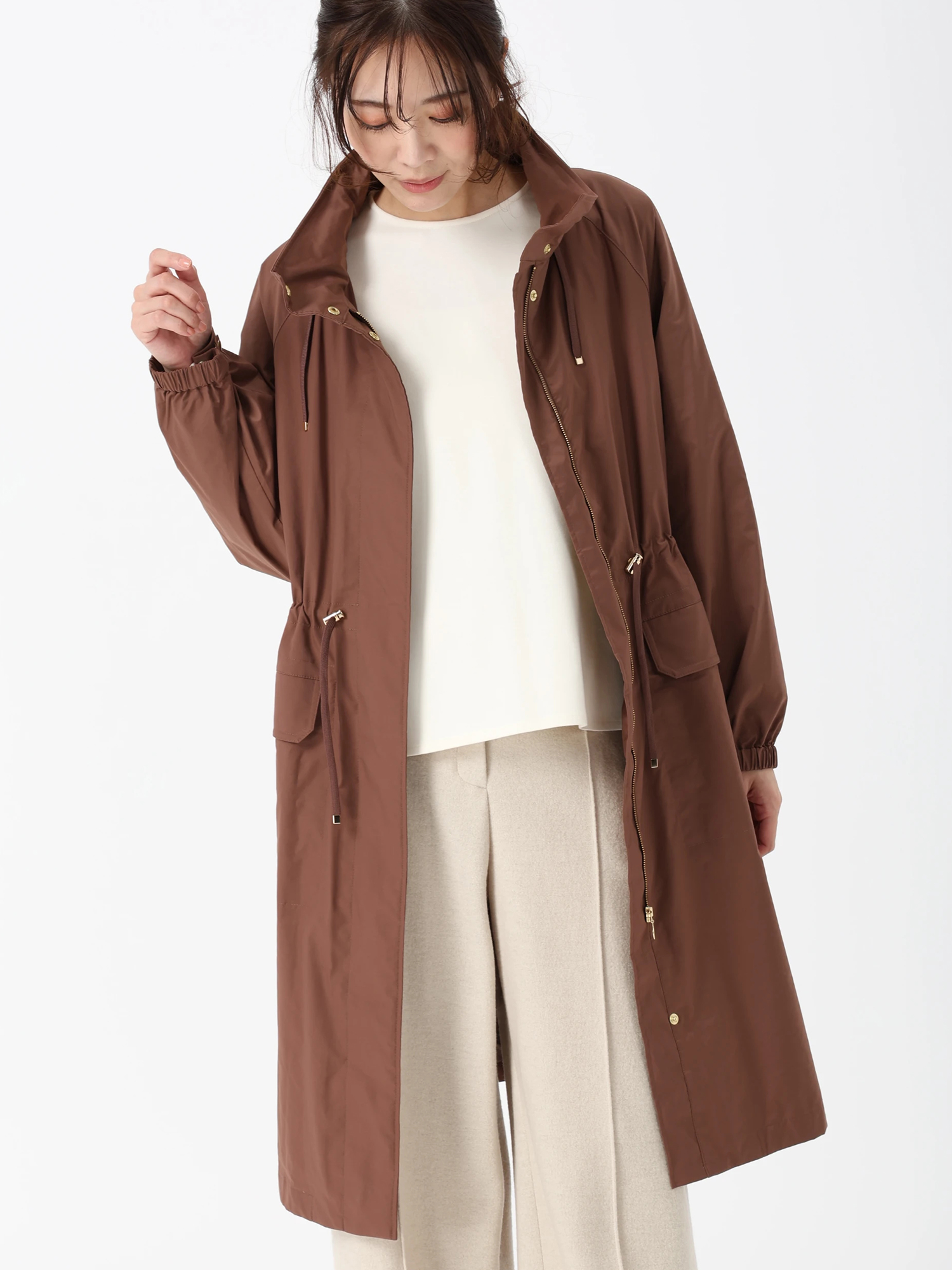 極美品 PINORE ピノーレ アルパカ チェスターコート 大きいサイズ 42 PINORE LUXE コート 極美品 PINORE ピノーレ アルパカ
