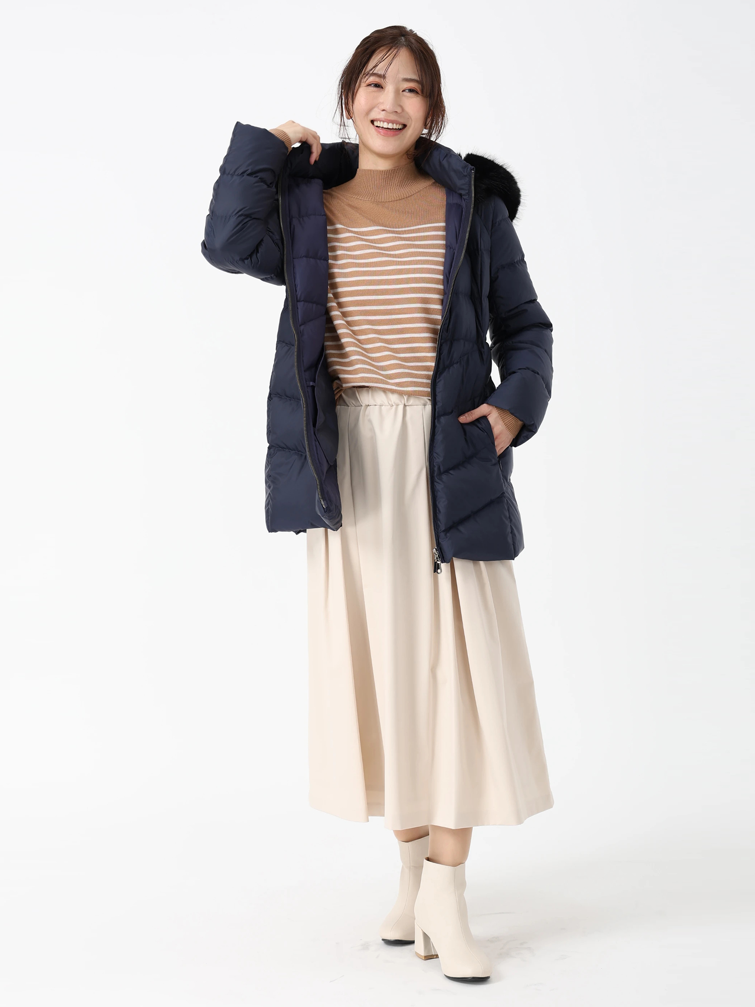 グラムールダウン コート ジャケット ｜ PINORE（ピノーレ）｜.K