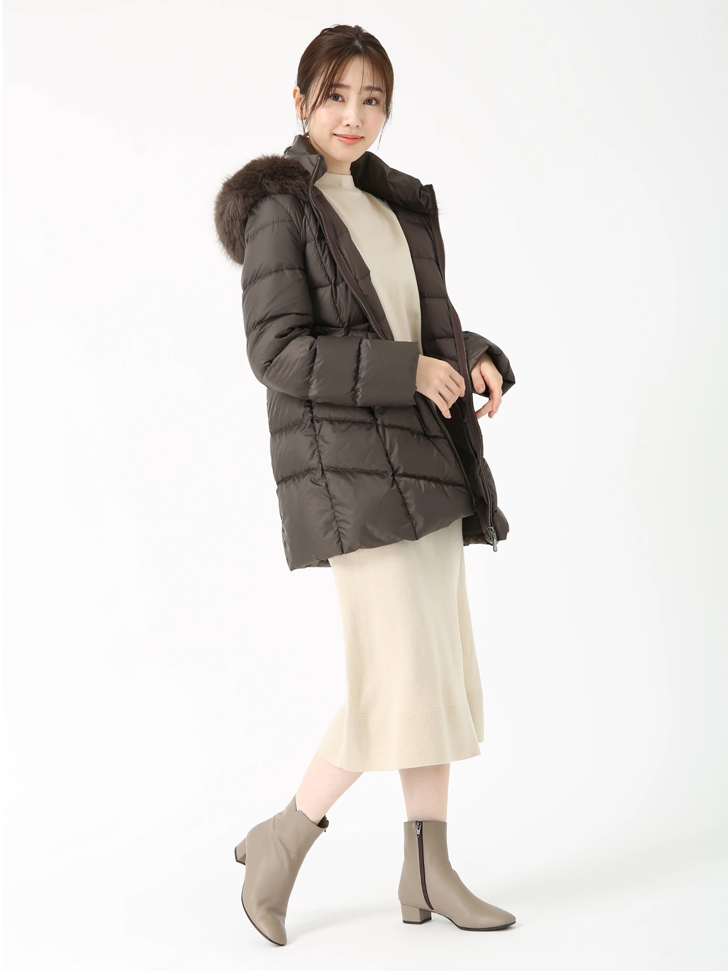 グラムールダウン コート ジャケット ｜ PINORE（ピノーレ）｜.K