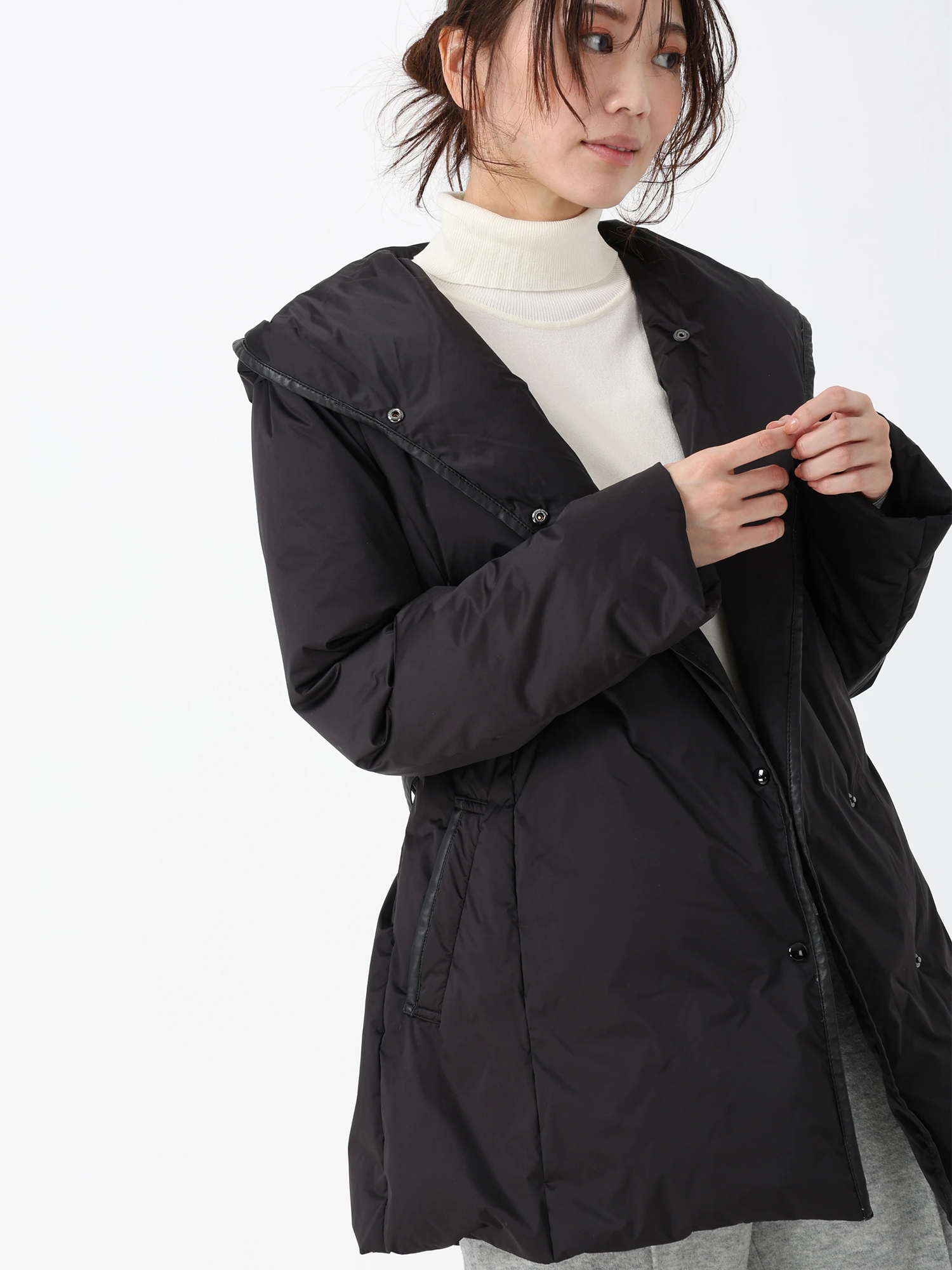 ステッチレスダウン コート ｜ PINORE（ピノーレ）｜.K online（ドット