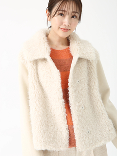 PINORE(ピノーレ) |プレミアムファーゴート ジャケット