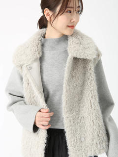 PINORE(ピノーレ) |プレミアムファーゴート ジャケット