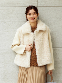 PINORE(ピノーレ) |プレミアムファーゴート ジャケット