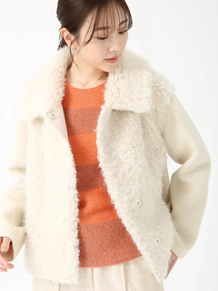 PINORE(ピノーレ) |プレミアムファーゴート ジャケット