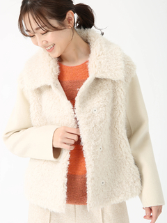 PINORE(ピノーレ) |プレミアムファーゴート ジャケット