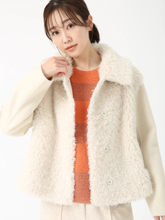 PINORE(ピノーレ) |プレミアムファーゴート ジャケット