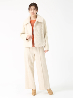 PINORE(ピノーレ) |プレミアムファーゴート ジャケット