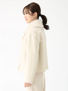 PINORE(ピノーレ) |プレミアムファーゴート ジャケット