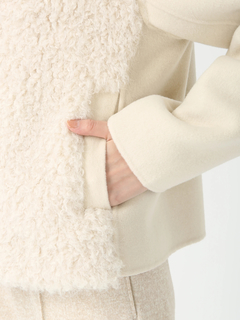 PINORE(ピノーレ) |プレミアムファーゴート ジャケット