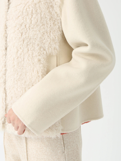 PINORE(ピノーレ) |プレミアムファーゴート ジャケット