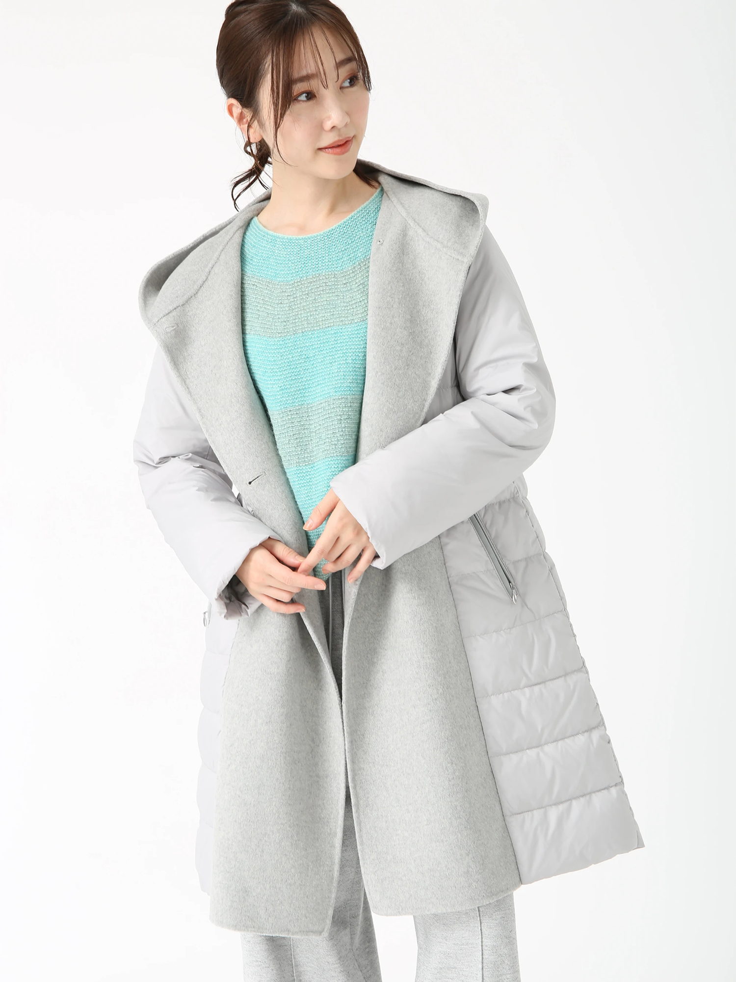 プレミアムリバー ダウン コート ｜ PINORE（ピノーレ）｜.K online