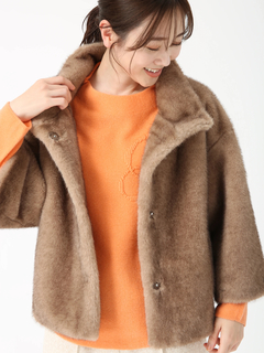 PINORE(ピノーレ) |エコミンクファー コート ジャケット