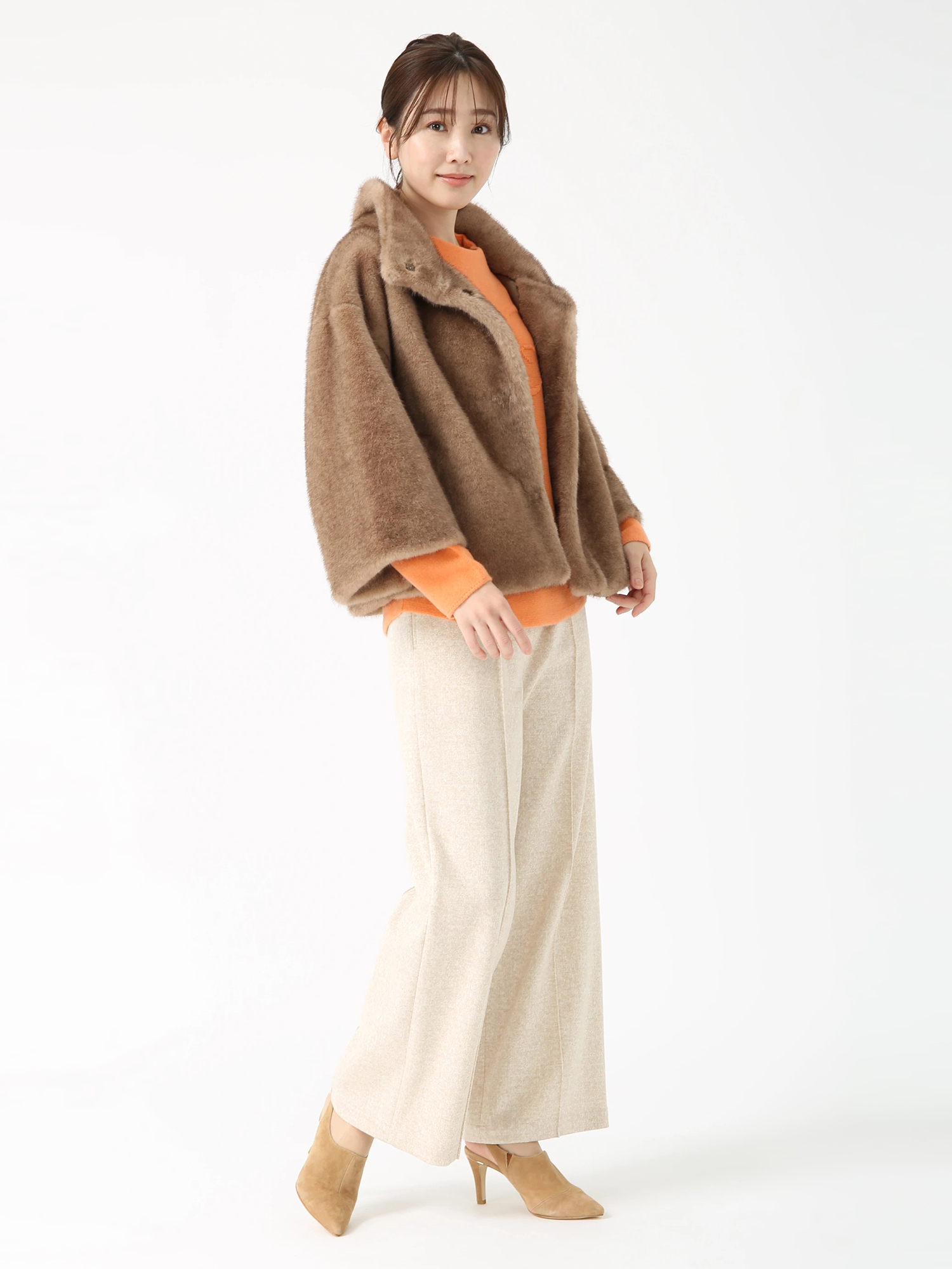 エコミンクファー コート ジャケット ｜ PINORE（ピノーレ）｜.K