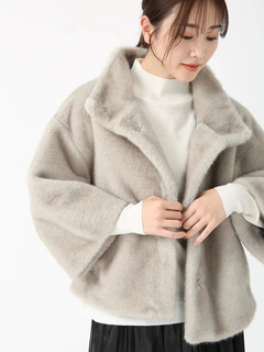 PINORE(ピノーレ) |エコミンクファー コート ジャケット