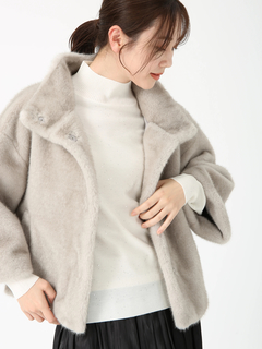 PINORE(ピノーレ) |エコミンクファー コート ジャケット