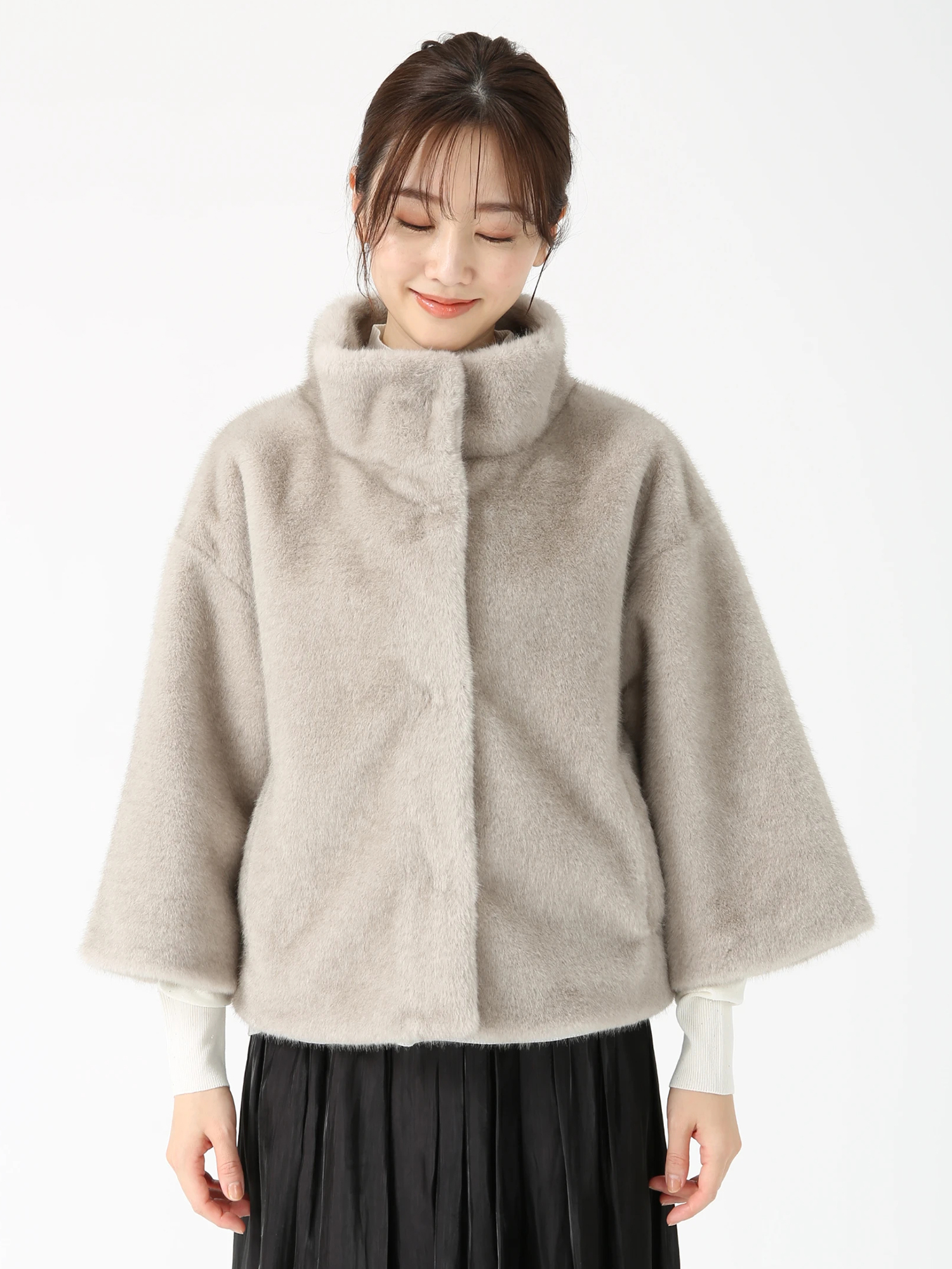 エコミンクファー コート ジャケット ｜ PINORE（ピノーレ）｜.K