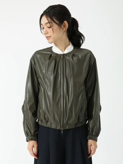 PINORE(ピノーレ) |LEATHERTEX 合成皮革 ジャケット ブルゾン