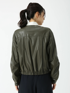 PINORE(ピノーレ) |LEATHERTEX 合成皮革 ジャケット ブルゾン