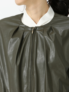 PINORE(ピノーレ) |LEATHERTEX 合成皮革 ジャケット ブルゾン