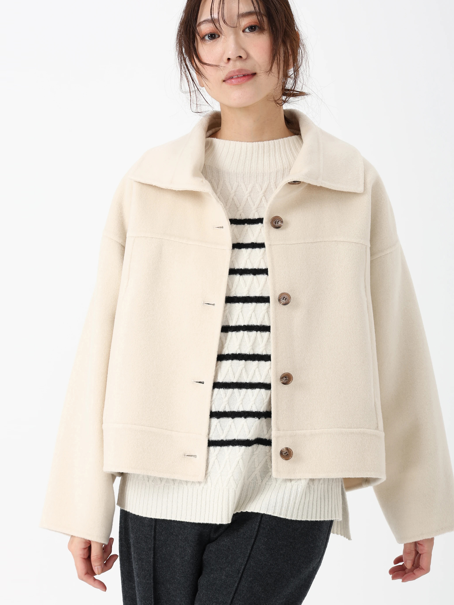 ウールリバー ジャケット ｜ PINORE（ピノーレ）｜.K online（ドット