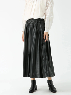 PINORE(ピノーレ) |LEATHERTEX 合成皮革 スカート