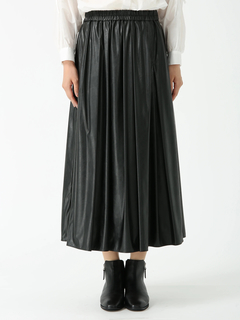 PINORE(ピノーレ) |LEATHERTEX 合成皮革 スカート
